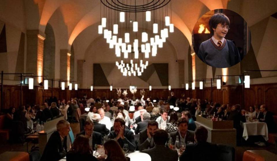 À Lyon, ce restaurant installé dans un monument historique rappelle les décors des films Harry Potter™ – avec un menu à 26€ signé par un chef doublement étoilé