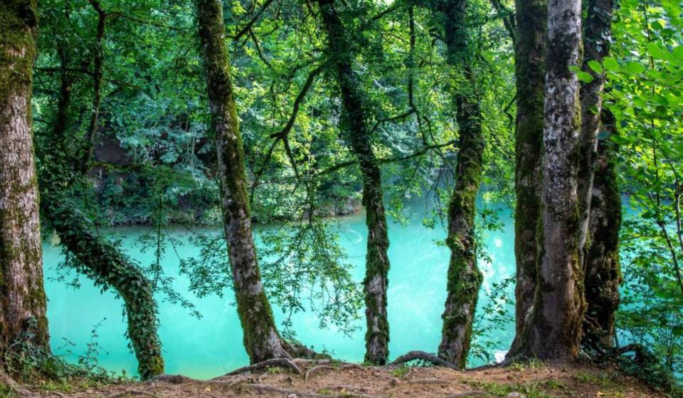 À seulement 25 minutes en train de Lyon, ce lac aux eaux turquoise est le secret le mieux gardé de l’Ain — et vous n’allez pas en croire vos yeux