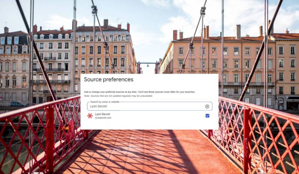 Ne loupez aucun bon plan de Lyon et de ses environs : en deux clics, voici comment mettre Lyon Secret dans votre poche avec les Top Stories de Google