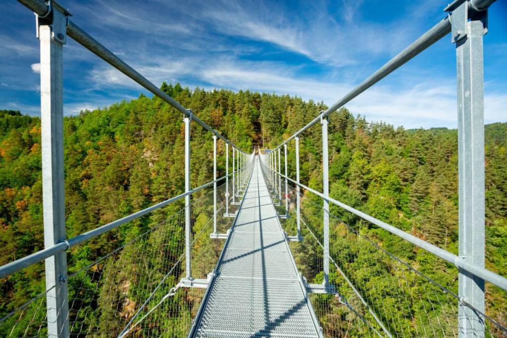 Gorges du Lignon Footbridge