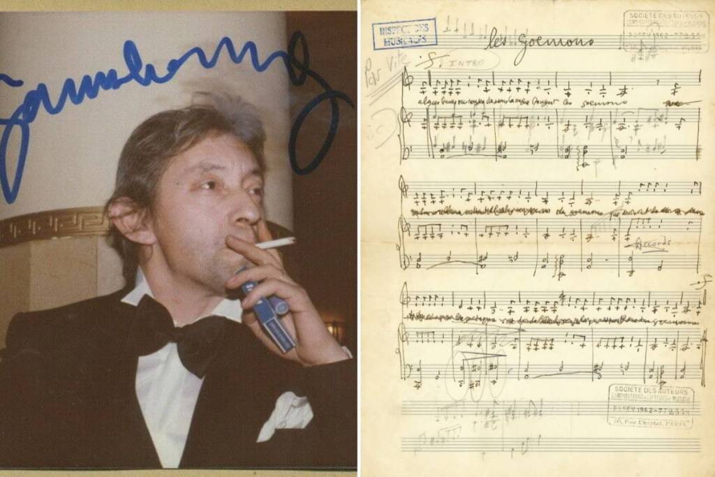 “Serge Gainsbourg – Traits of Genius”