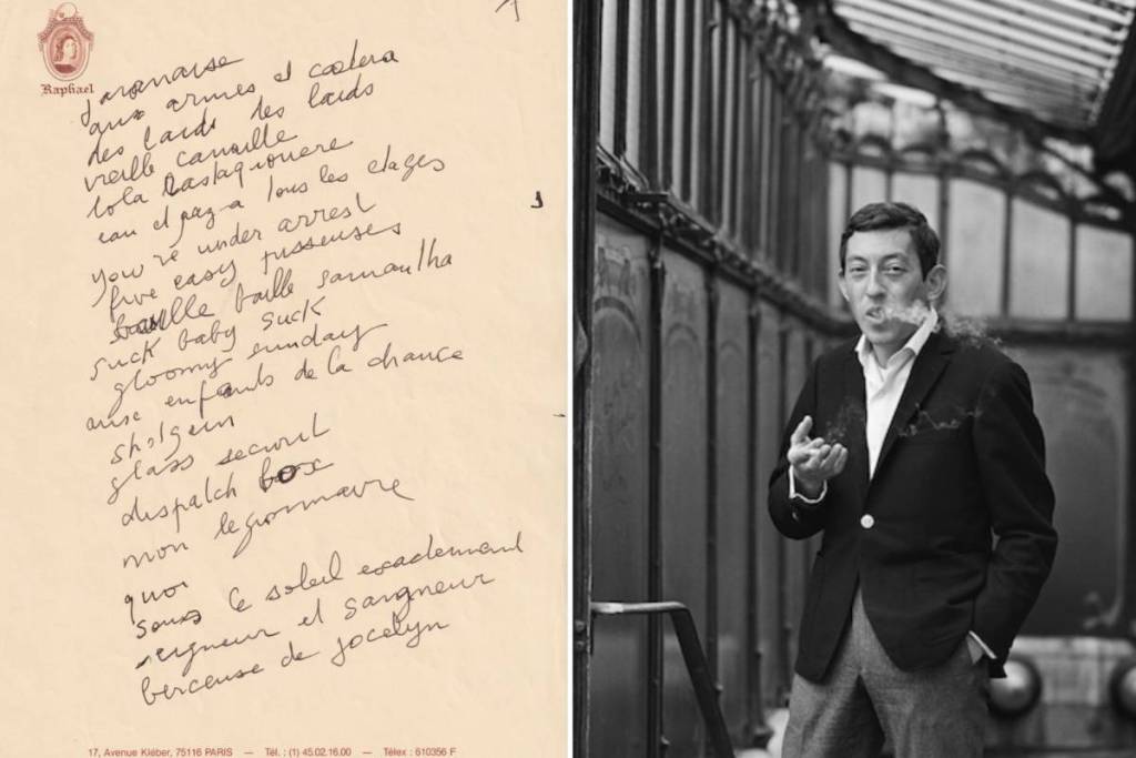 “Serge Gainsbourg – Traits of Genius”