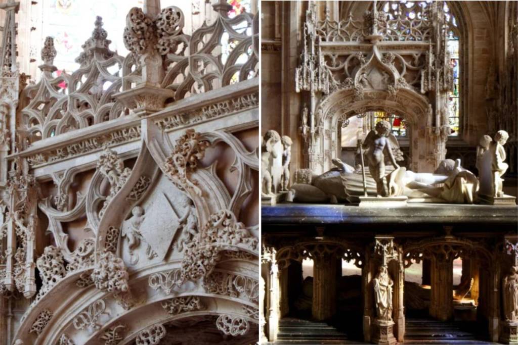 Royal Monastery of Brou in Bourg-en-Bresse