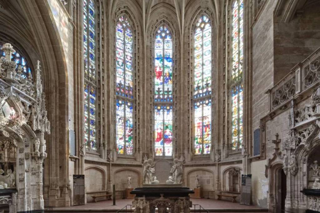 Royal Monastery of Brou in Bourg-en-Bresse
