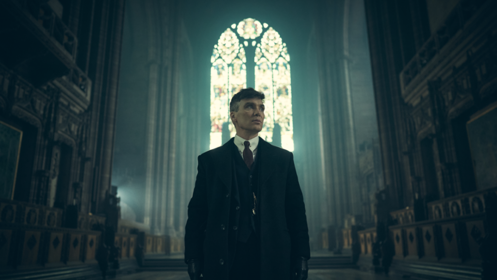 Photo de Tommy Shelby dans la série Peaky Blinders