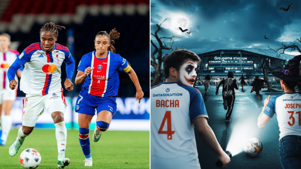 Pour une soirée seulement, le Groupama Stadium se met à l’heure d’Halloween avant le choc OL Lyonnes – Inter Milan 
