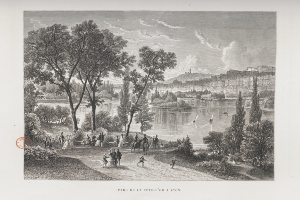 Le Parc de la Tête d'Or Lyon