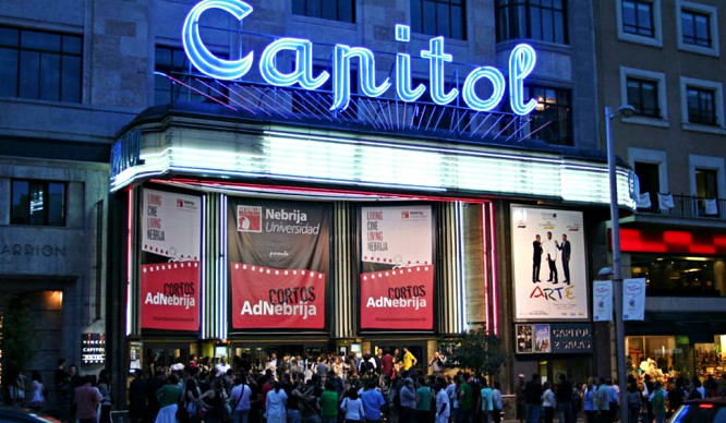 Los Goya se podrán ver en los Cines Capitol