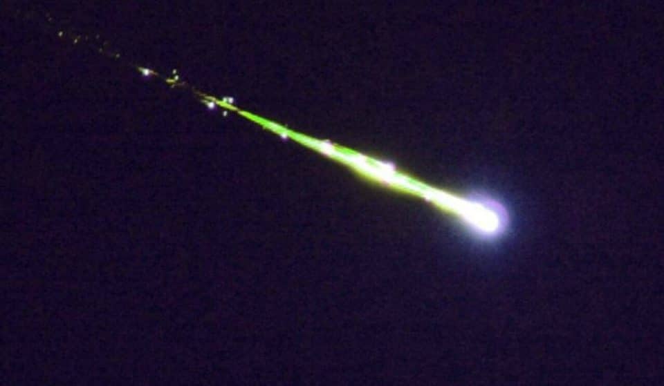 Una bola de fuego cruza el cielo de Madrid
