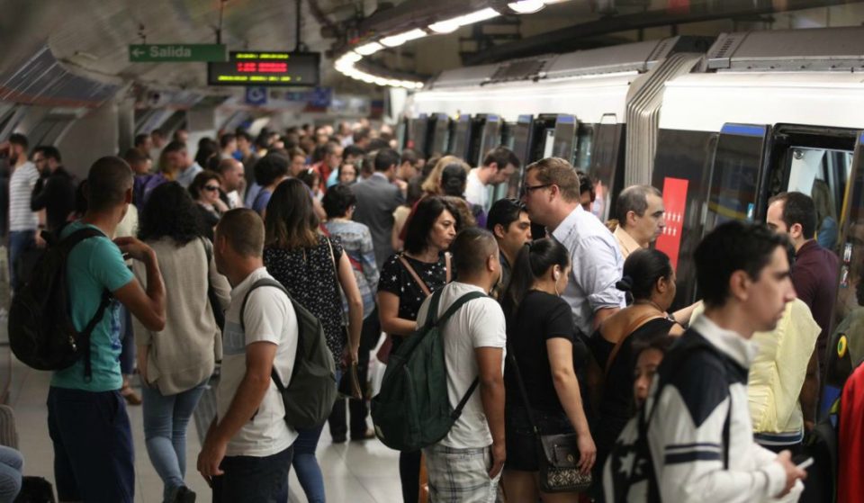 Un plano del Metro de Madrid para ayudarte a quemar calorías