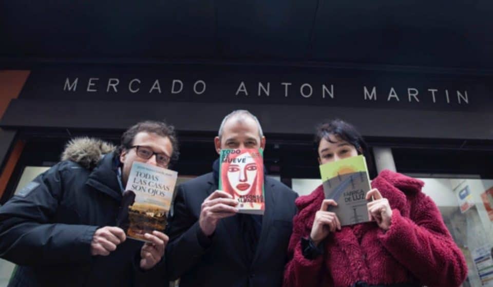 Literatura, cine, buen comer y mucho Madrid, hoy en el Mercado de Antón Martín