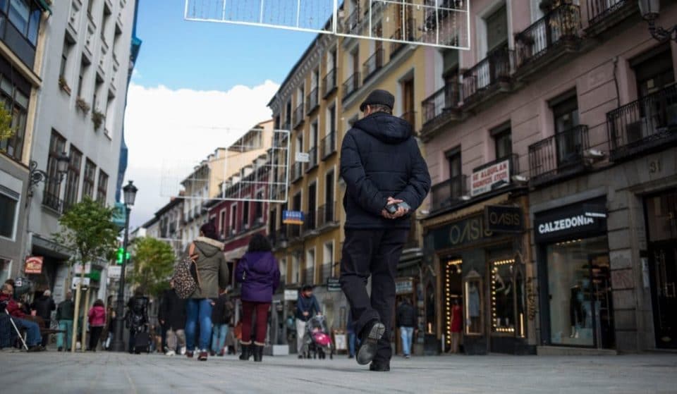 La calle Carretas ahora pertenece a los peatones