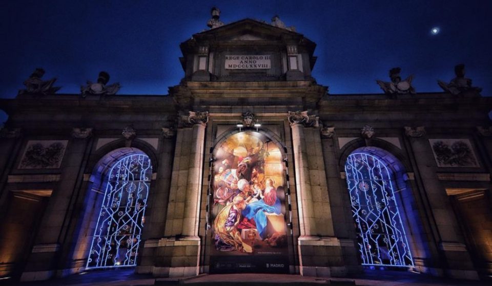 Este año tenemos un Belén doble (y plano) en la Puerta de Alcalá