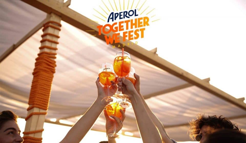 La fiesta del verano es Together We Fest de Aperol Spritz y viene con conciertazo de Delaporte