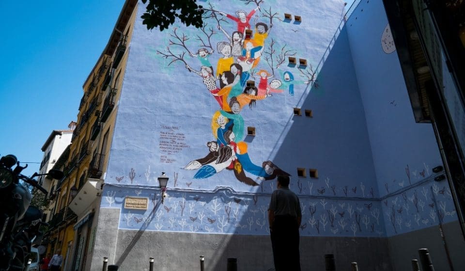 Un homenaje a las víctimas de la violencia machista en La Latina