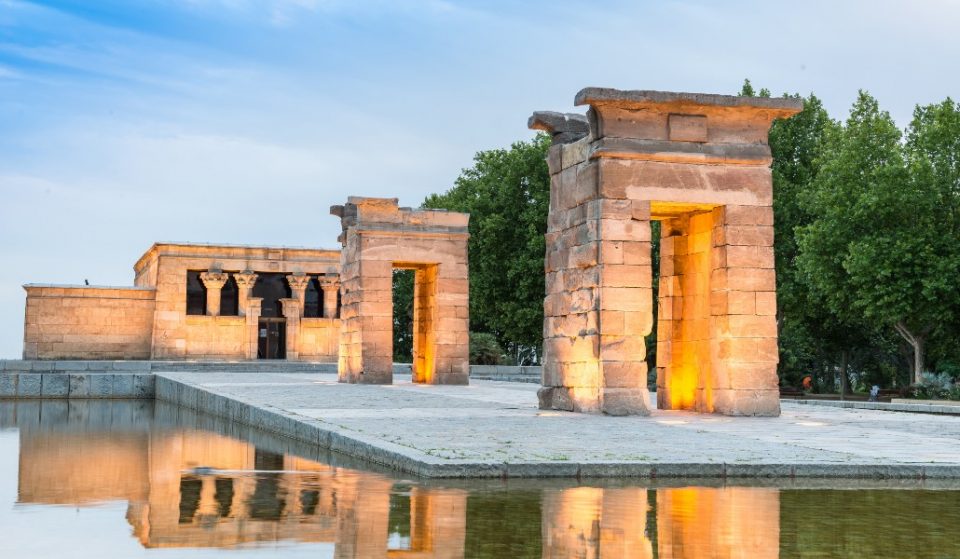 Un egiptólogo denuncia el deterioro del Templo de Debod en Madrid