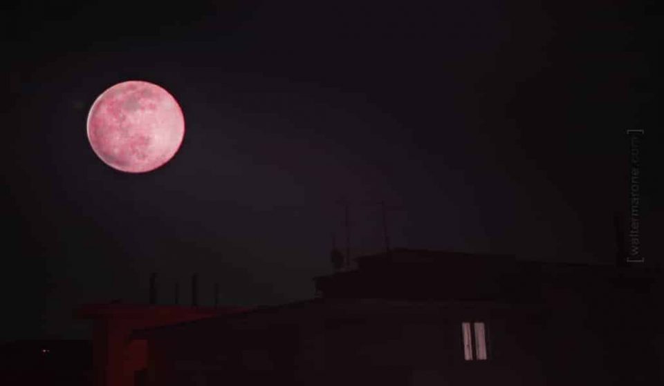 14 fotos de la superluna llena rosa alrededor del mundo