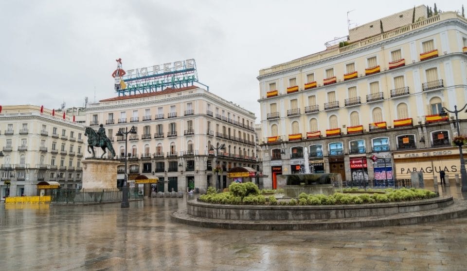 Las plazas de Madrid durante esta cuarentena vistas por un fotógrafo