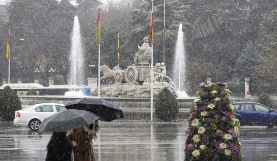 Tormenta, granizo y fuertes vientos: la tarde que nos espera en Madrid