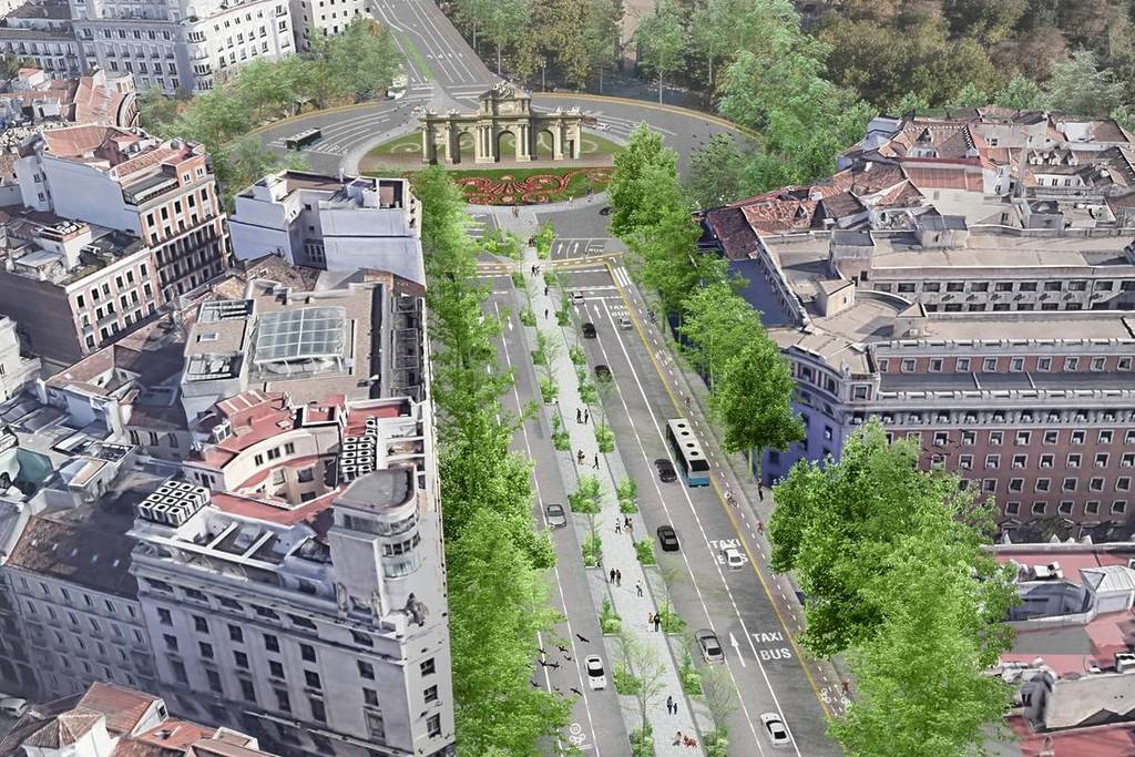 cibeles boulevard puerta de alcalá