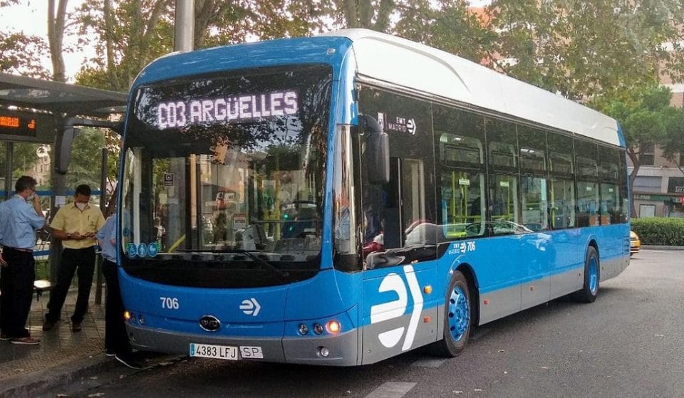 Madrid tiene una nueva línea de autobús que bordea el Centro
