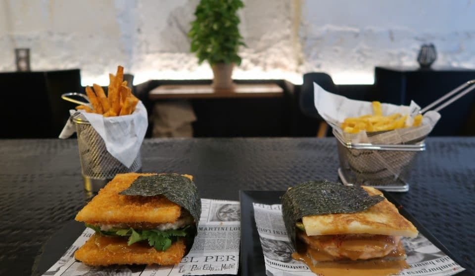 Llegan a Madrid las hamburguesas de sushi