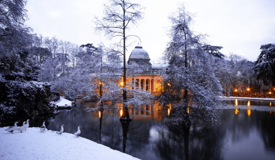 La gran nevada llega este finde a Madrid capital con hasta 40 cm de nieve