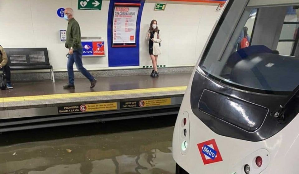 Hay riesgo de inundaciones este miércoles en Madrid