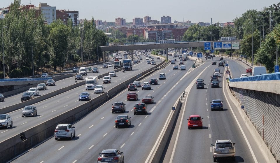 Activada la alerta por contaminación: se reduce a 70 km/h la velocidad en la M-30