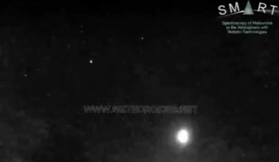 Una gran bola de fuego sobrevuela Madrid esta madrugada