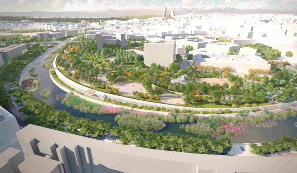 Madrid Río tendrá una nueva zona verde de 24.800 metros cuadrados