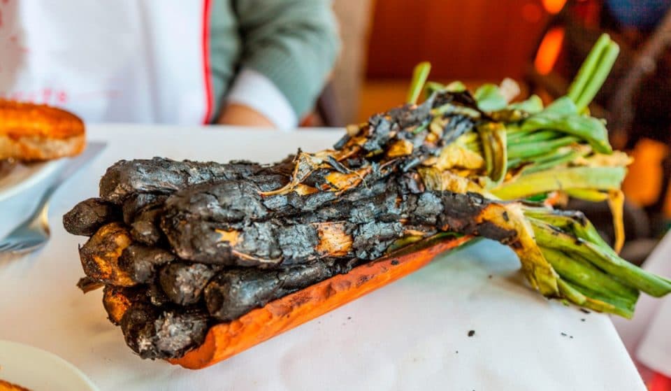 Madrid se une a la temporada de calçots en un lugar de El Pardo