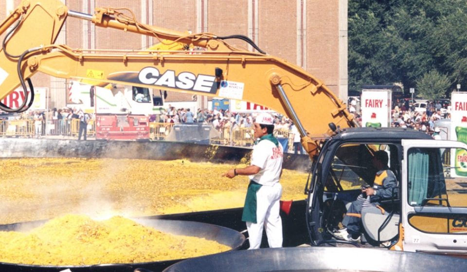 La paella más grande del mundo se hizo en Madrid hace 20 años