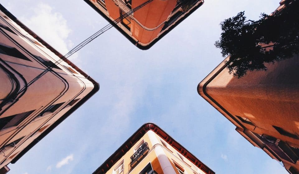 El cielo enmarcado: así es Madrid a “vista de gusano”