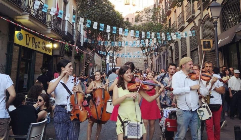 Las fiestas de la calle Pez vuelven en versión reducida