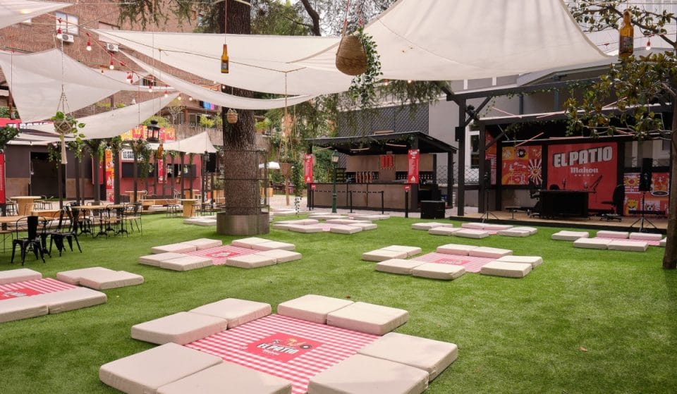 El Patio de Mahou: gastronomía, conciertos y talleres entre árboles