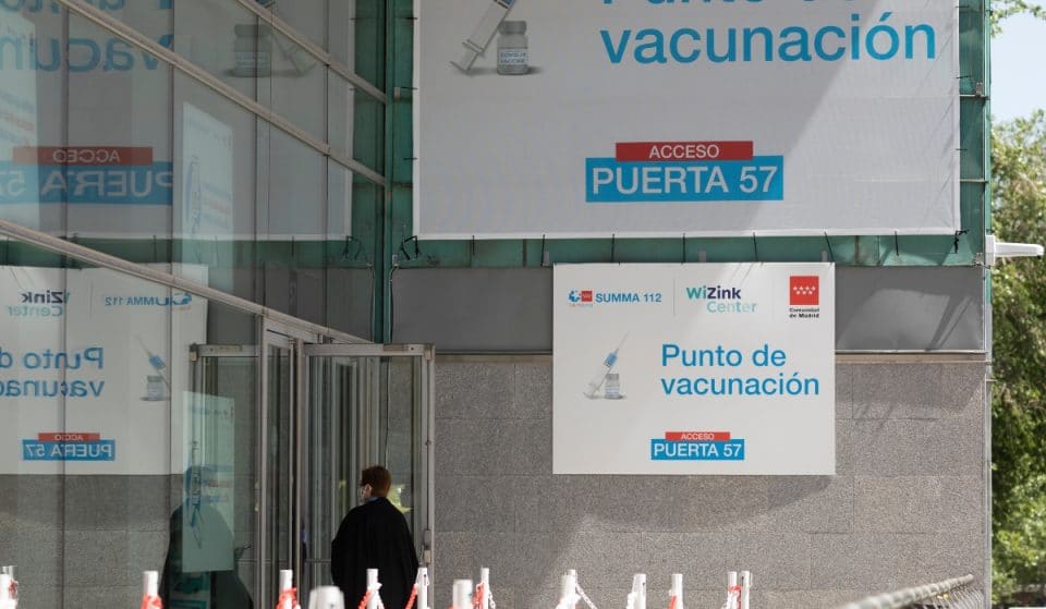 El WiZink también vacunará durante la madrugada a partir del jueves