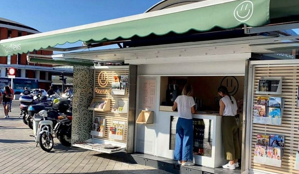 GoodNews Coffee: el kiosco en el que te invitan a café si traes buenas noticias
