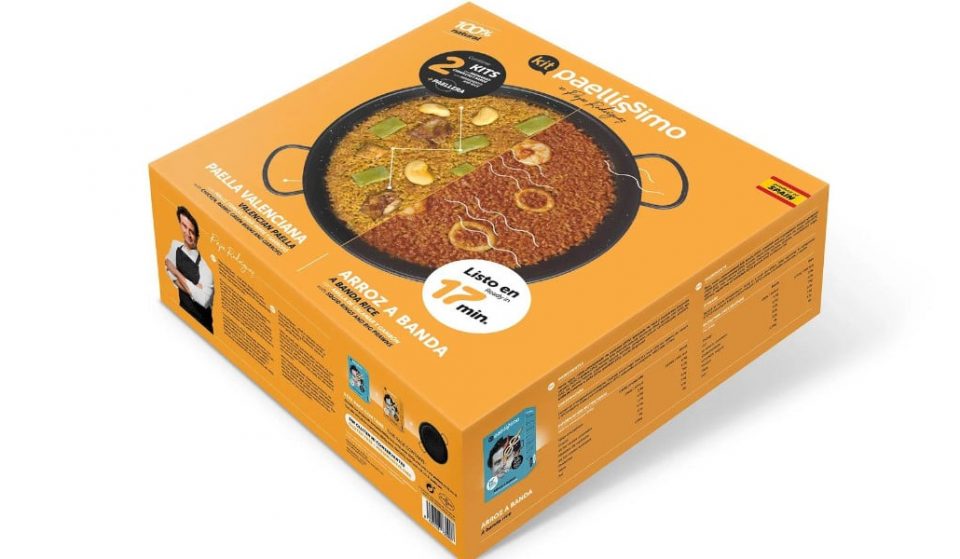 El cocinero Pepe Rodríguez (Masterchef) saca una paella valenciana de lata