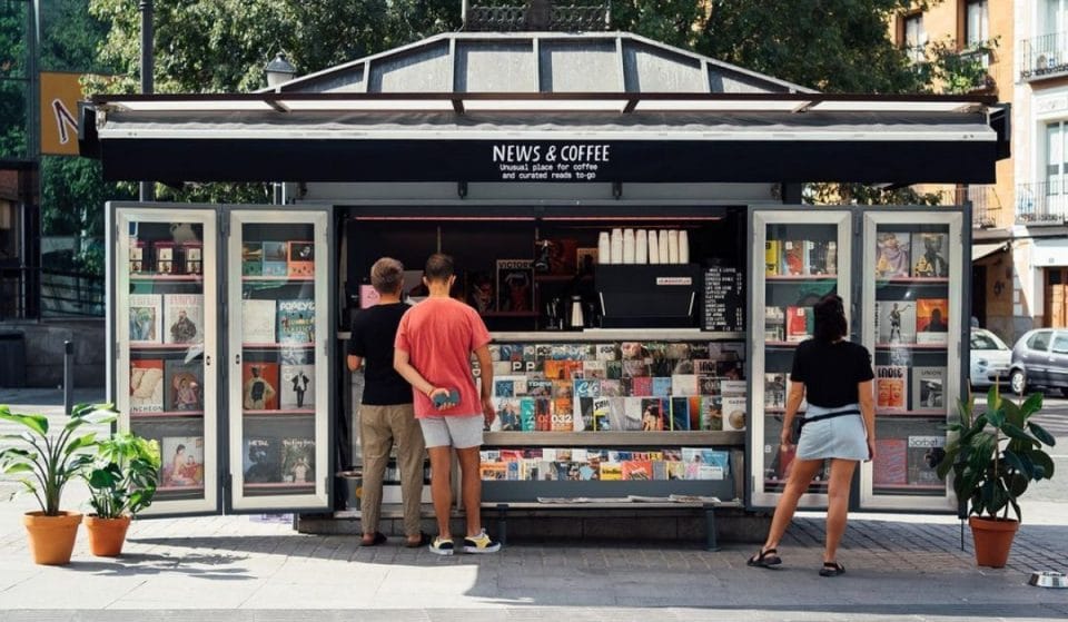 Abre News&Coffee: el kiosco con prensa de calidad y café de especialidad