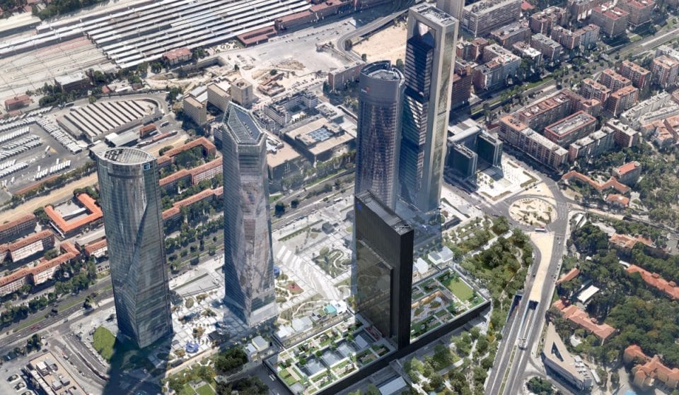 Cinco de los siete edificios más altos de España están en Madrid