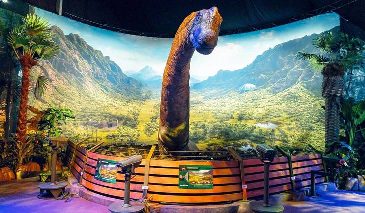 La exposición de los dinosaurios de la saga de ‘Jurassic World’ cerrará sus puertas a finales de noviembre