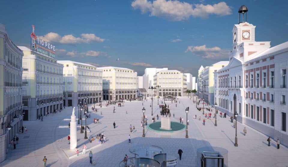 Las obras de la Puerta del Sol empiezan en marzo y durarán un año
