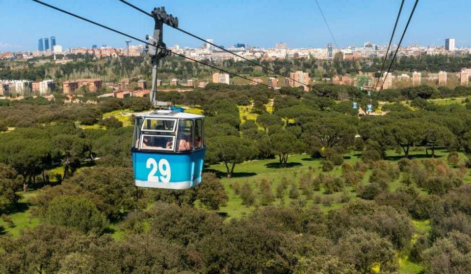 Vuelve el Teleférico de Madrid tras casi medio año fuera de servicio