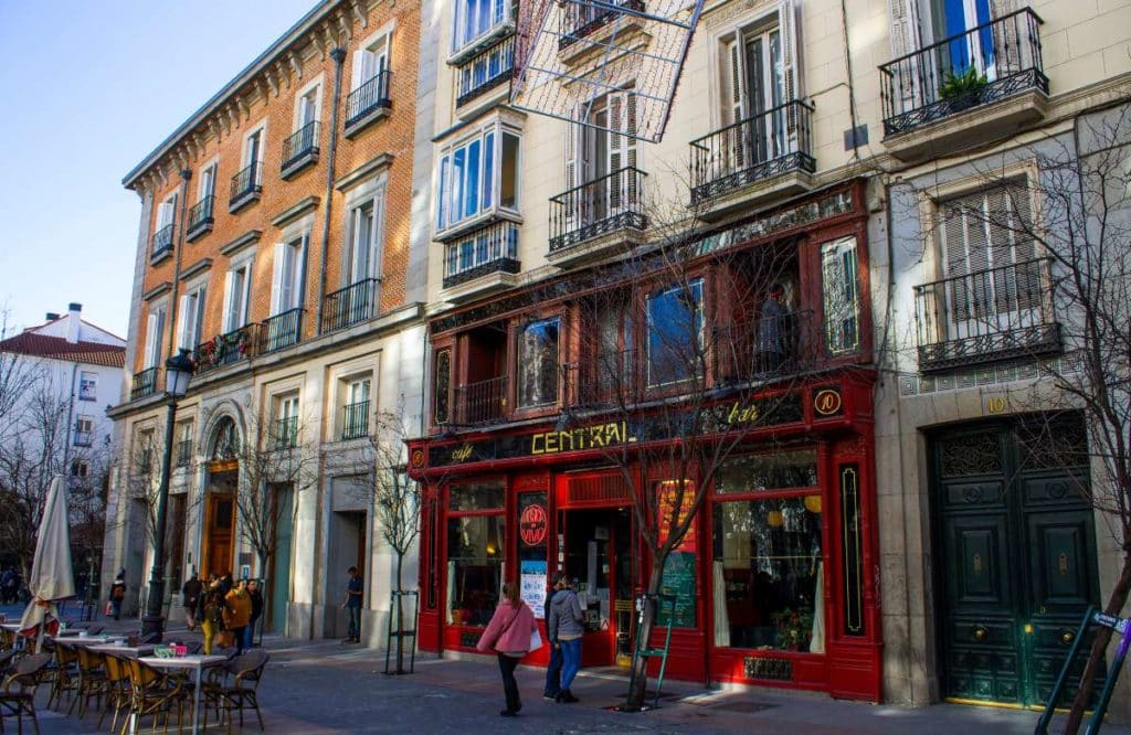 café central, uno de los principales bares con música en directo en Madrid