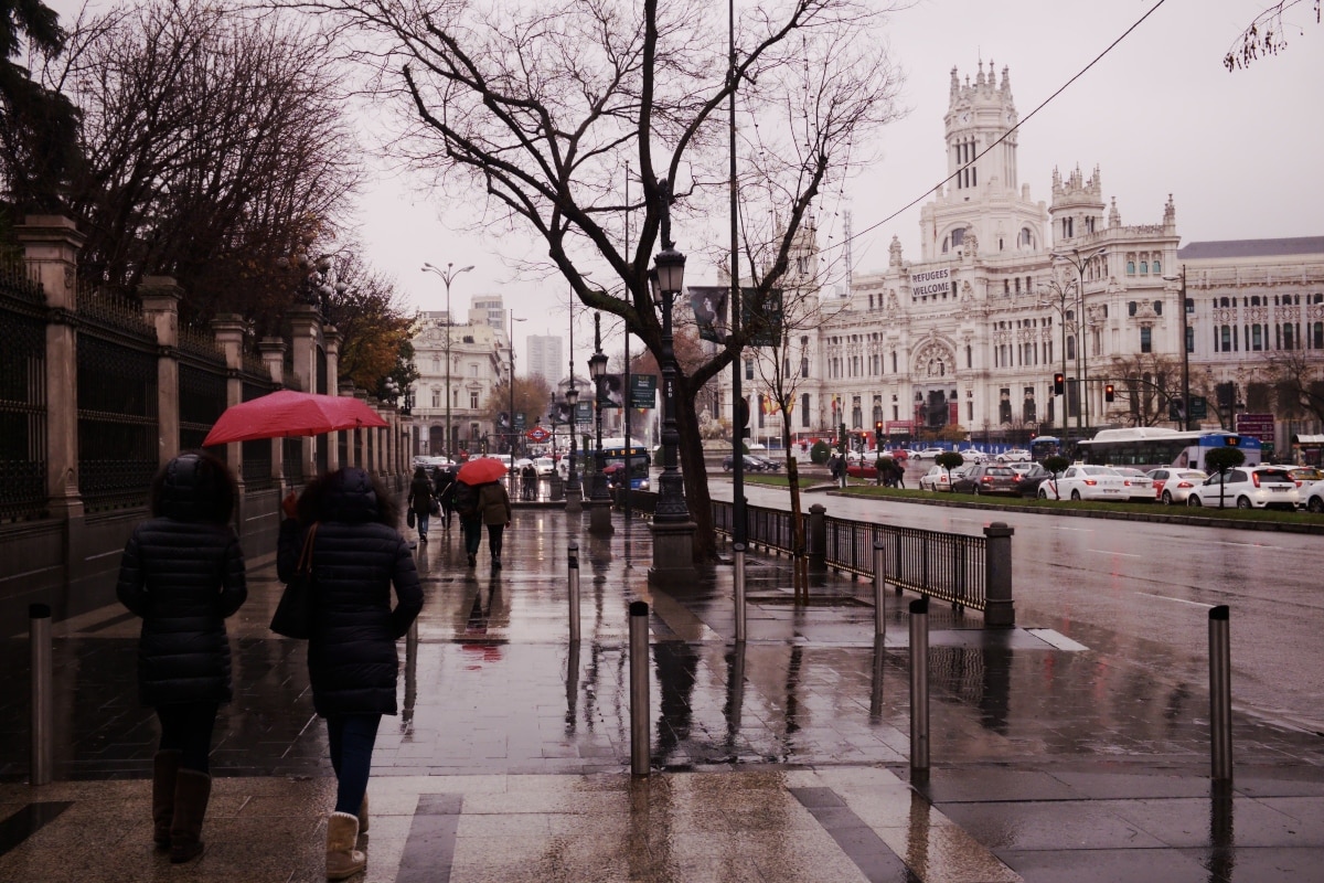 Madrid registrará lluvias y un descenso de las temperaturas durante