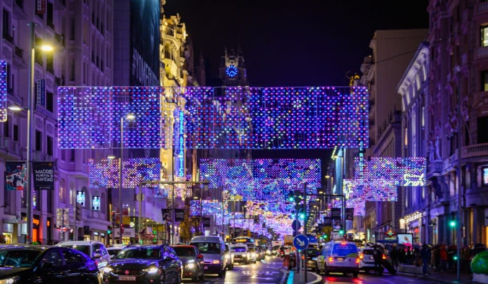 ¿Se cortará el tráfico en Gran Vía durante estas Navidades?