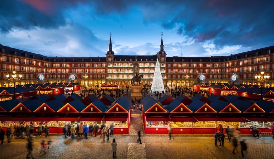El Mercado de Navidad de la plaza Mayor se inaugura mañana