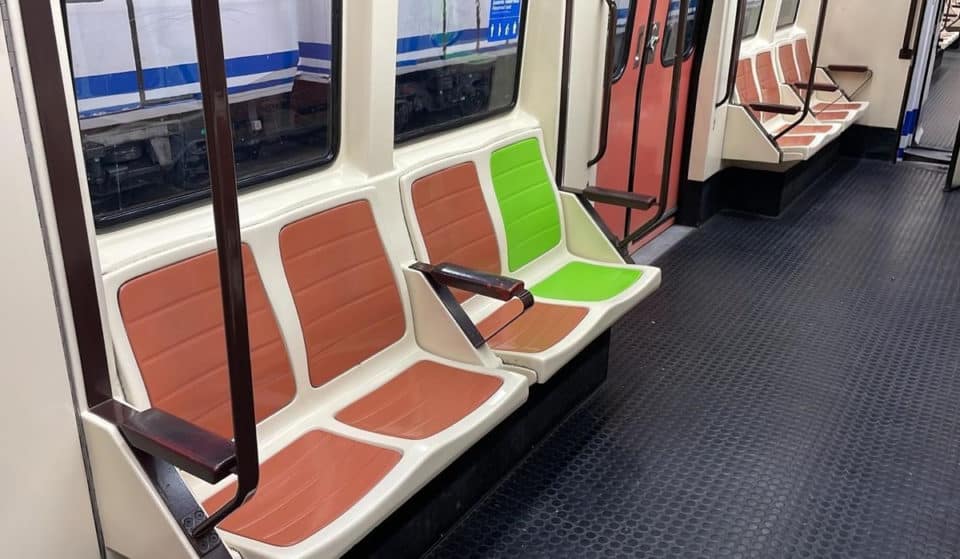 El Metro de Madrid estrena nuevos asientos