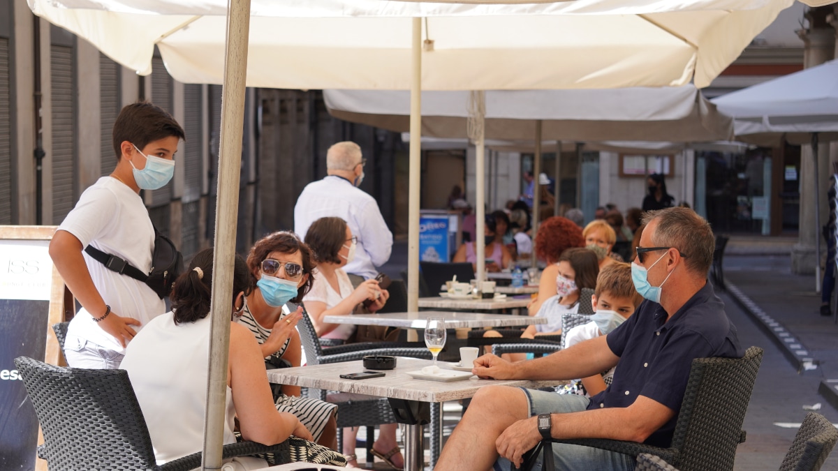 Chamberí se despide hoy de las terrazas covid